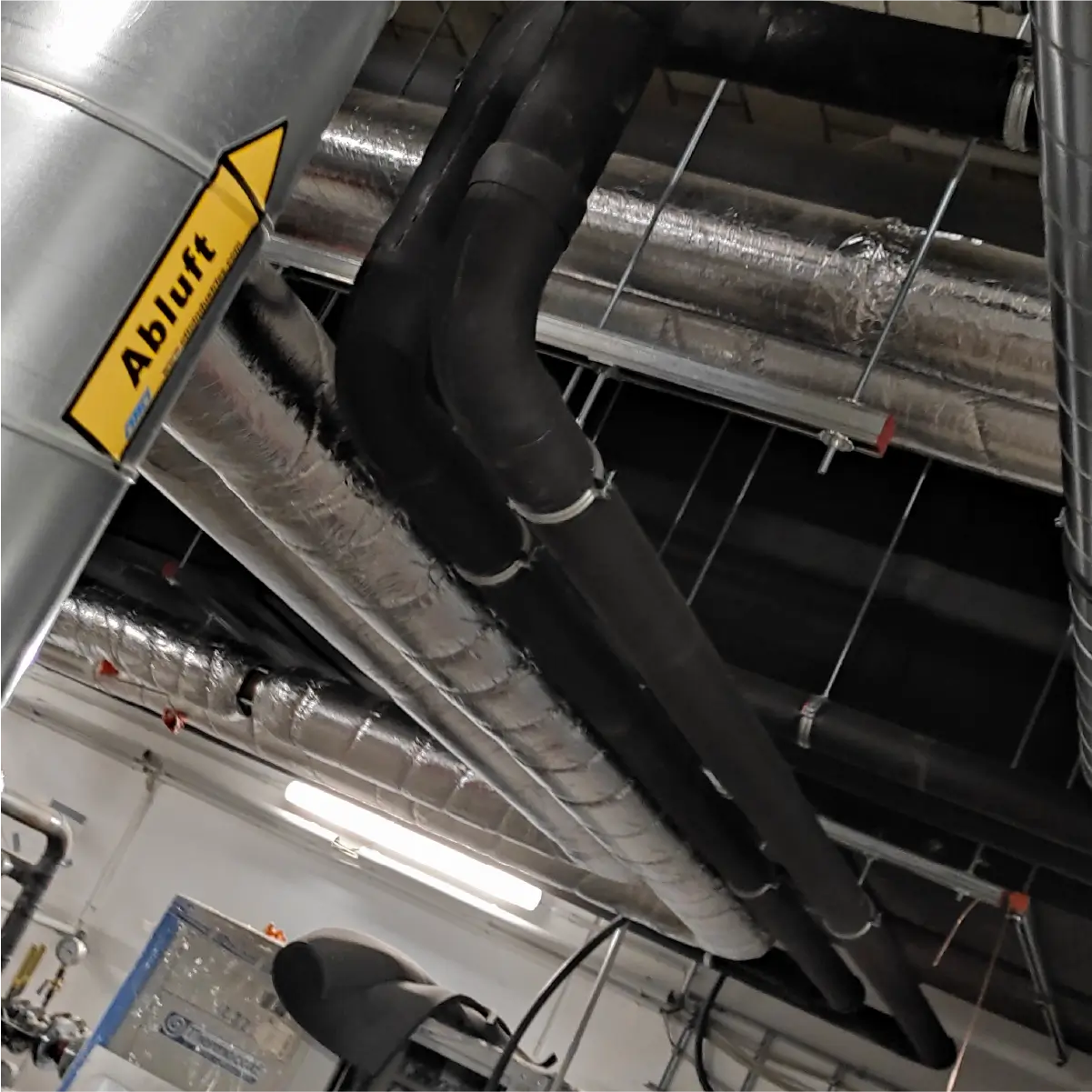 Technical insulation detail